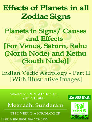 cover image of Effects of Planets in all Zodiac Signs--Part II